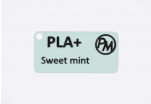 Sample PLA+ - "Sweet Mint" (1,75 mm; 10 m)