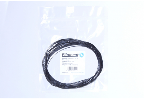 Sample TPE88 RubberJet Flex - black (1,75 mm; 10 m)