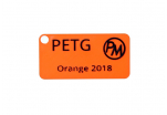 Sample PETG - "orange 2018" (1,75 mm; 10 m)